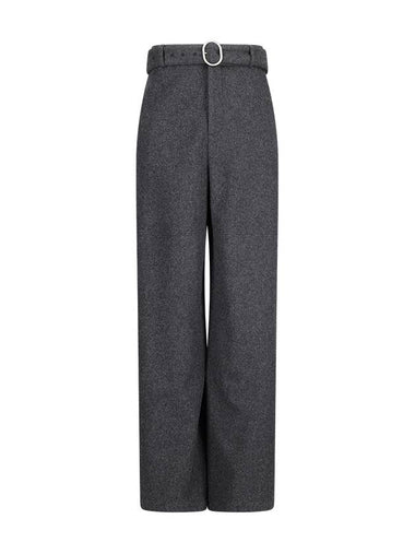 BELTED WIDE-LEG TROUSERS - JIL SANDER - BALAAN 1