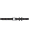 Triomphe Canvas Belt Black - CELINE - BALAAN 3