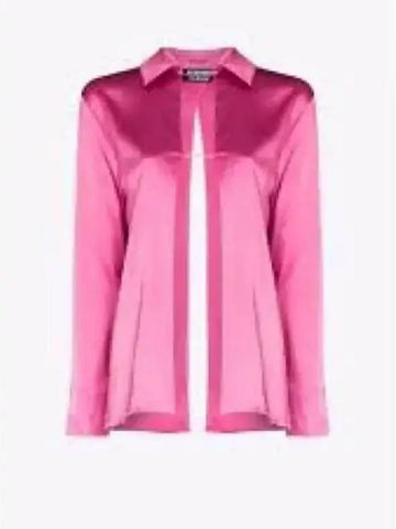 Jacquemus La Chemise Notte Shirt Pink 213SH1031000430SS23 - JACQUEMUS - BALAAN 1