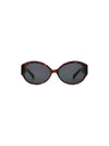 Eyewear Triomphe 11 Sunglasses Red Havana - CELINE - BALAAN 4