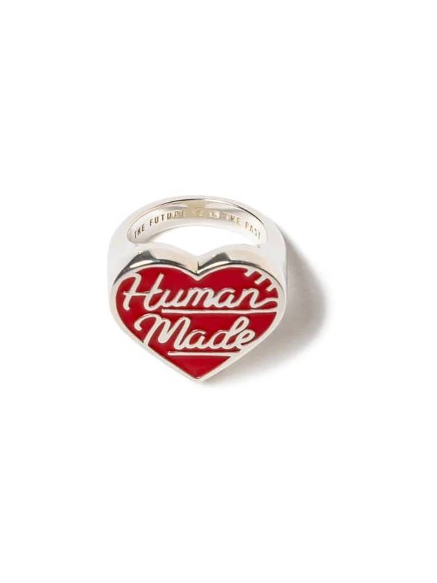 Heart Silver Red Ring HM27GD064 - HUMAN MADE - BALAAN 3