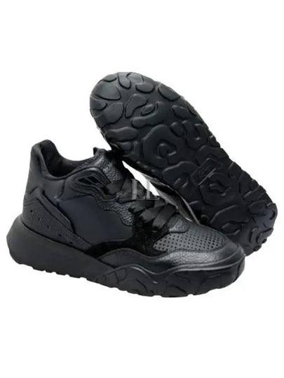 Court Trainer Low Top Sneakers Black - ALEXANDER MCQUEEN - BALAAN 2