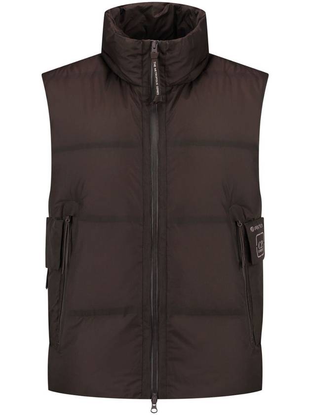 The Metropolis Series Pertex Down Vest Brown - CP COMPANY - BALAAN 2