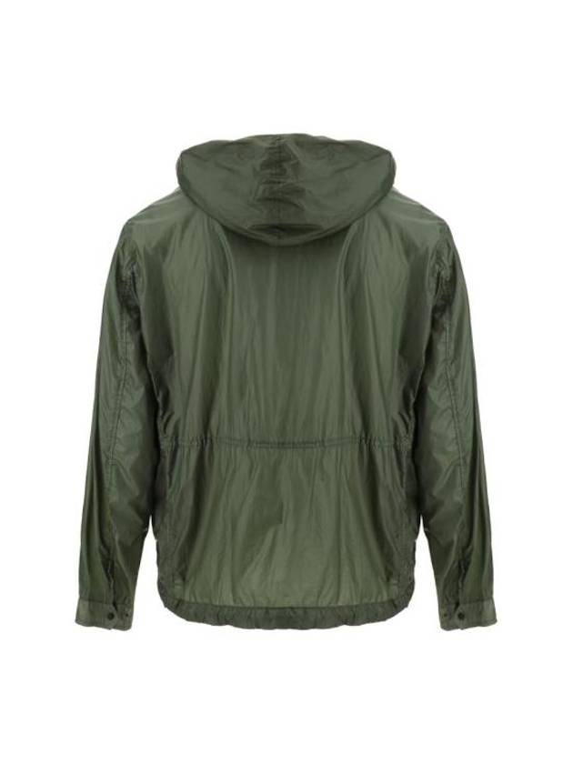 Lens Detail Hooded Jacket Green - CP COMPANY - BALAAN 3