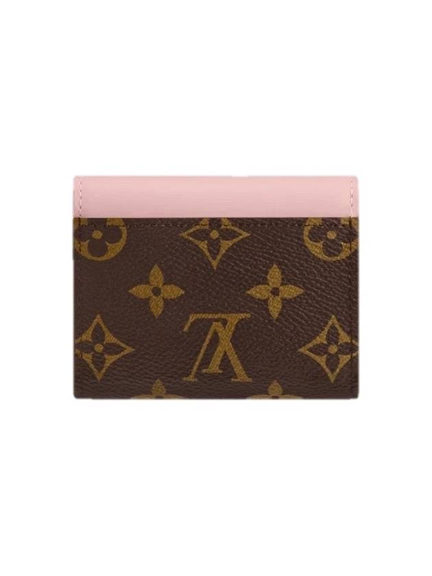 Zoe Monogram Flap Bicycle Wallet Rose Ballerine - LOUIS VUITTON - BALAAN 4