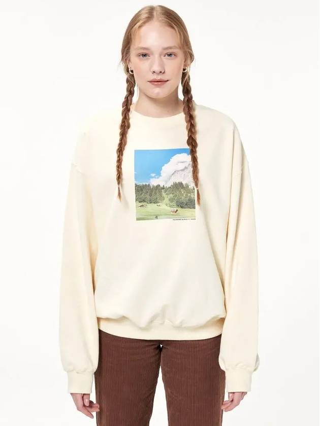 GRINDELWALD SWEATSHIRT CREAM - ASCENTCITY - BALAAN 4