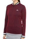 Golf Wear Women s Long Sleeve T Shirt AWJS07032 G131 - J.LINDEBERG - BALAAN 3