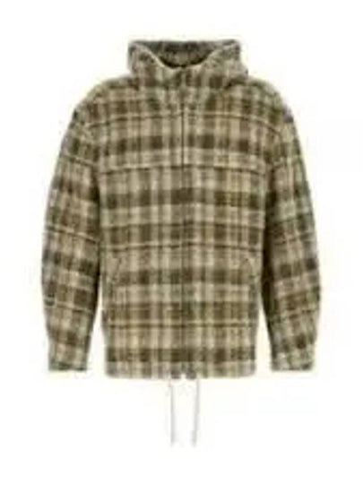 Kurt Oversized Check Wool Jacket Green - ISABEL MARANT - BALAAN 2