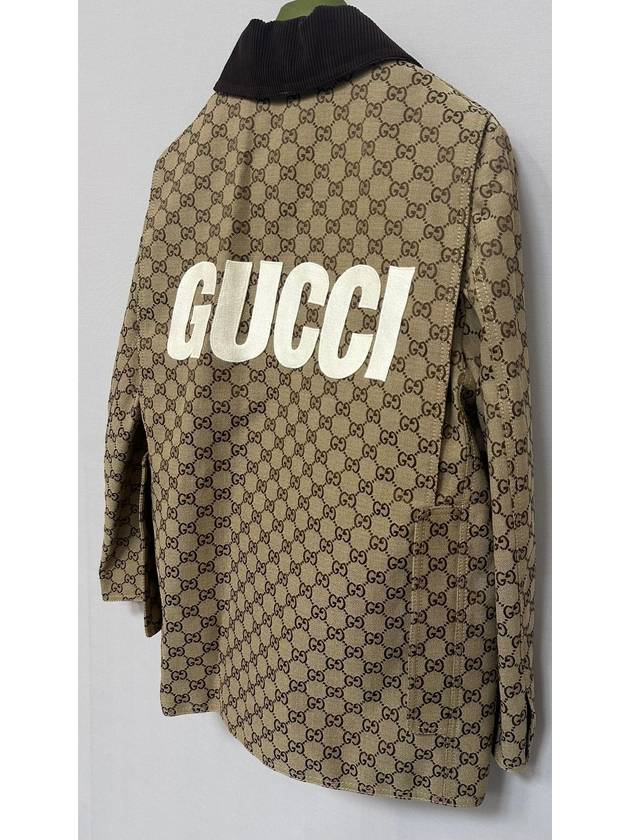 GG cotton blend canvas coat 40 - GUCCI - BALAAN 6