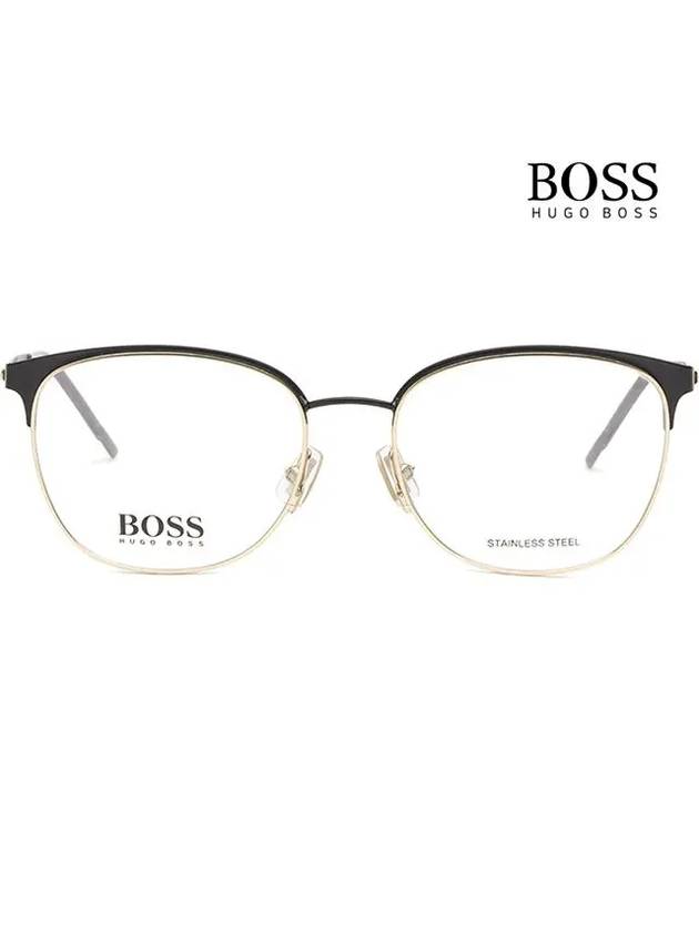 Hugo Boss Glasses Frame BOSS1165 I46 Black Gold Ultralight - HUGO BOSS - BALAAN 3