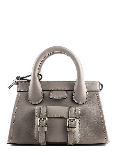 Edith Mini Shoulder Tote Bag Grey - CHLOE - BALAAN 2