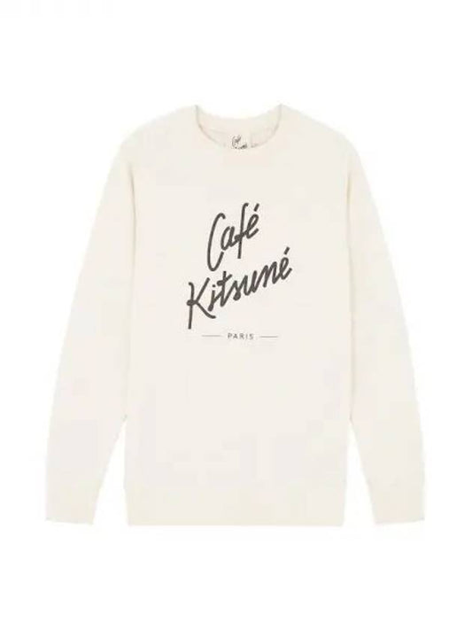 Unisex Sweatshirt Cafe Kitsune Latte Domestic Product GM0022120681444 - MAISON KITSUNE - BALAAN 1