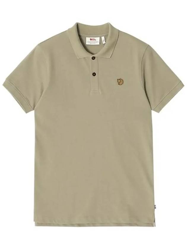 Men's OVIK Polo Shirt Sand Stone - FJALL RAVEN - BALAAN 5