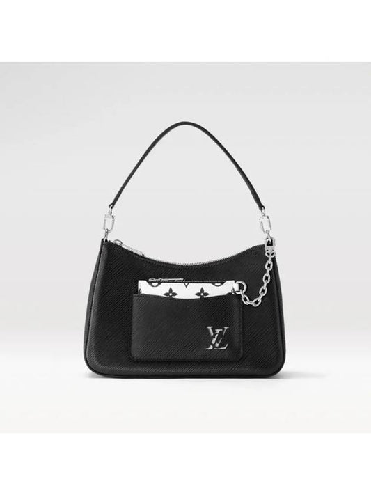 Marelle Epi Shoulder Bag Black - LOUIS VUITTON - BALAAN 2