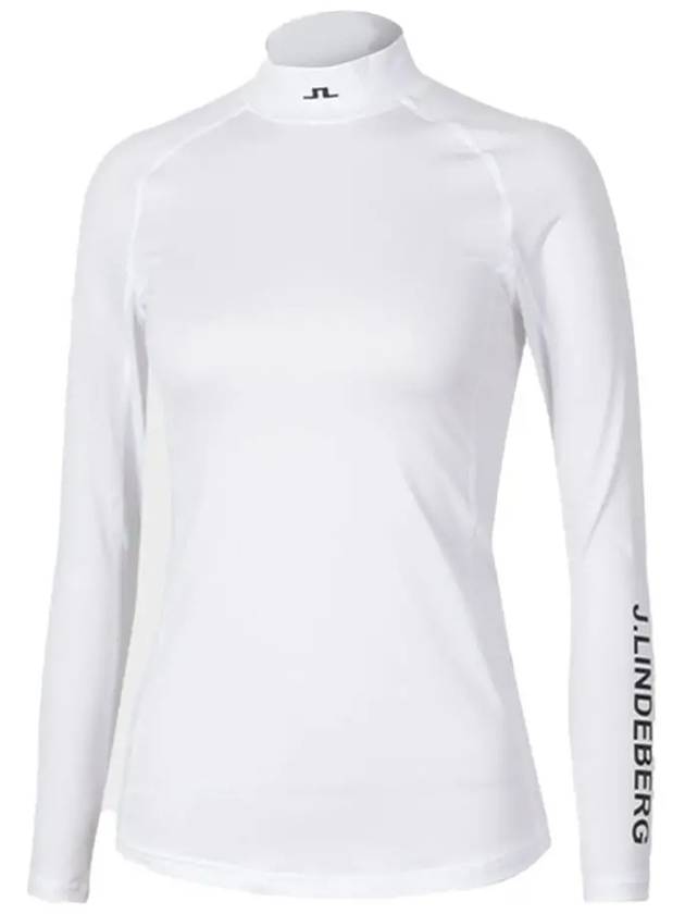 Asa Soft Compression Long Sleeve T-Shirt White - J.LINDEBERG - BALAAN 5