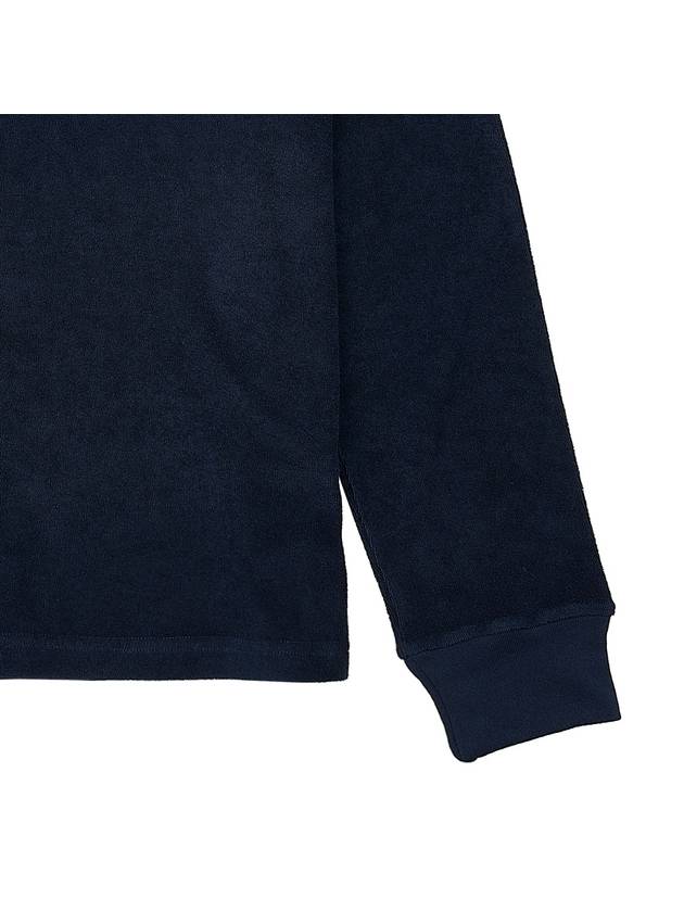 Embroidered Logo Sweatshirt Navy - MONCLER - BALAAN 8