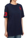 Kids short sleeved t shirt 323832907039 NAVY Adult wearable - POLO RALPH LAUREN - BALAAN 2