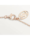 Damour Large Model Necklace Rose Gold - CARTIER - BALAAN 4