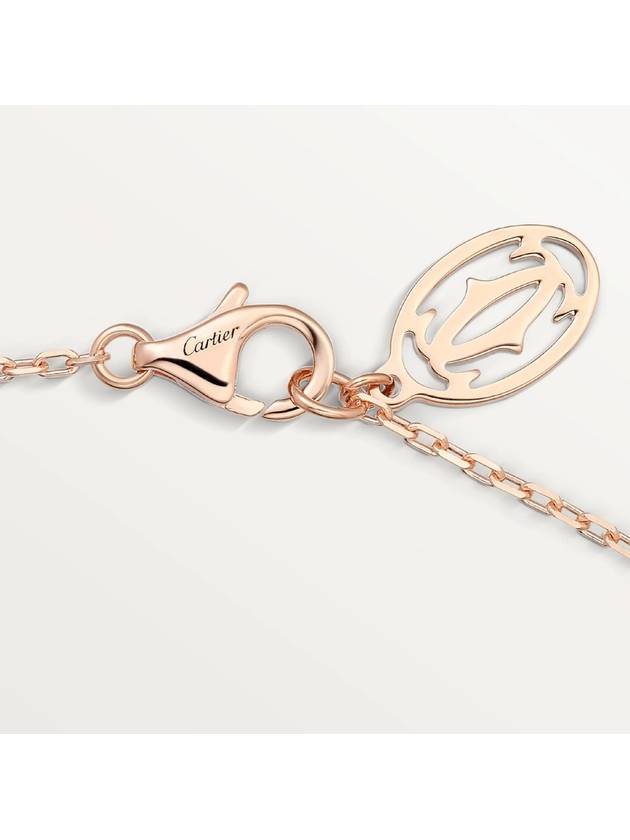 Damour Large Model Necklace Rose Gold - CARTIER - BALAAN 4