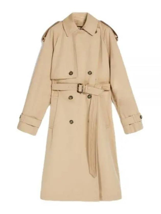 ZAVORRA 20210237 001 20210237600 ZAVORRA water repellent trench coat - MAX MARA - BALAAN 1