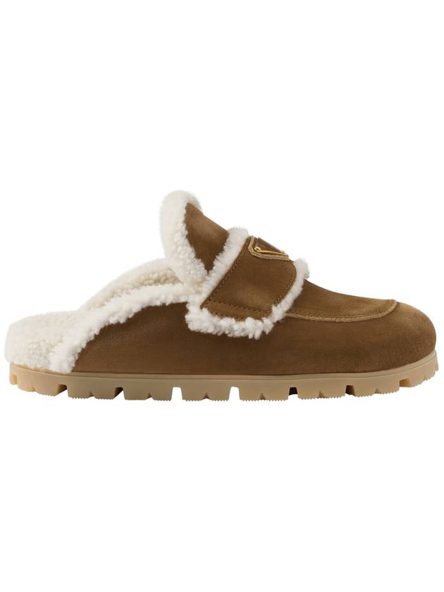 Shearling Slippers 1S711M X0O F0401 B0111228533 - PRADA - BALAAN 2