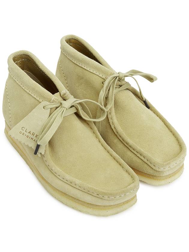 Women's Wallabee Ankle Boots Beige - CLARKS - BALAAN 4