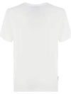 Round Logo Short Sleeve T-Shirt White - AUTRY - BALAAN 4