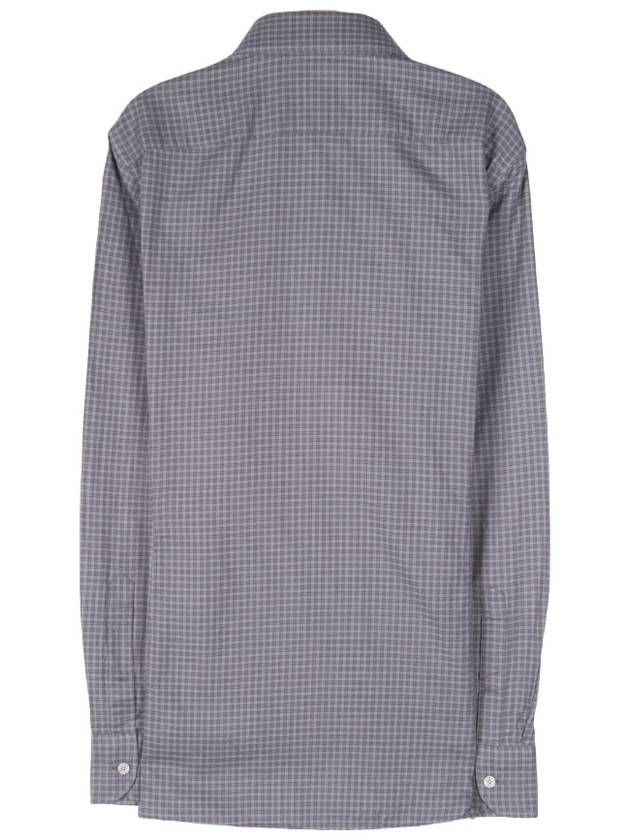 94UTAN Gray Check Shirt - TOM FORD - BALAAN 3