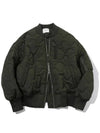 Quilted MA 1 Jacket Khaki - CPGN STUDIO - BALAAN 3