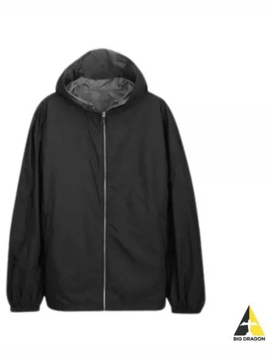 Re-Nylon Reversible Blouson Jacket Black - PRADA - BALAAN 2