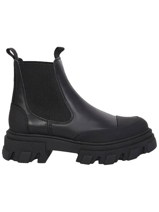 chunky sole Chelsea boots black - GANNI - BALAAN 1