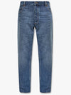 Straight Fit Denim Jeans Blue - BOTTEGA VENETA - BALAAN 3