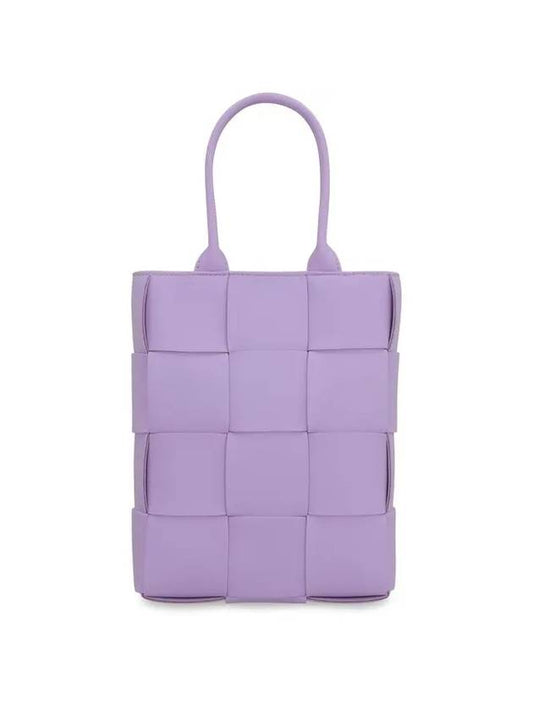 Small Cassette Tote Bag Purple - BOTTEGA VENETA - BALAAN 1