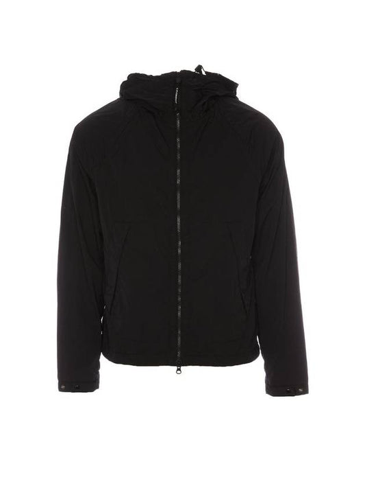 Men's Chrome-R Goggles Hoodie Jacket Black - CP COMPANY - BALAAN.