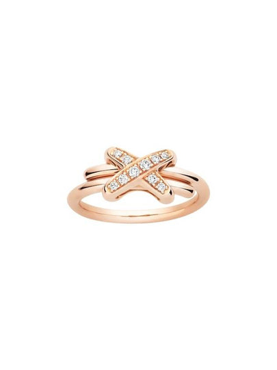 Jude Liang Ring Rose Gold Diamond 081239 - CHAUMET - BALAAN 2