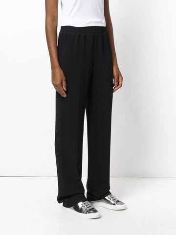 elasticated waistband straight leg trousers - GIVENCHY - BALAAN 1