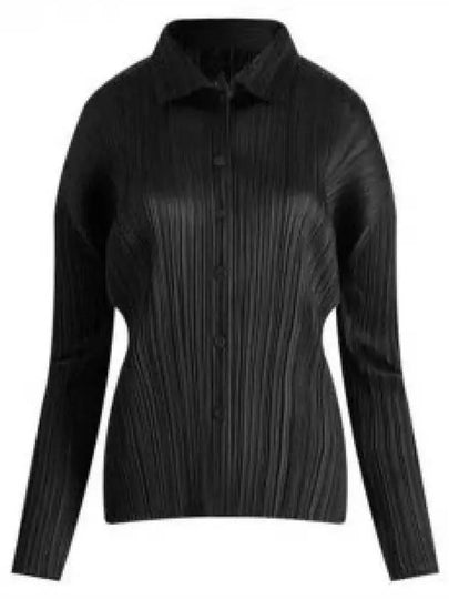 PLEATS PLEASE PP48 JJ105 15 Pleated Button Shirt - ISSEY MIYAKE - BALAAN 2