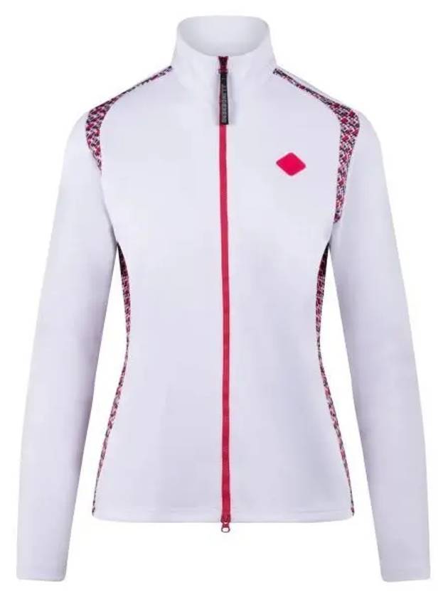 Solar Print Full Zip Mid Layer AWJS09509 Q280 Women's Solar Print Full Zip Mid Layer - J.LINDEBERG - BALAAN 2