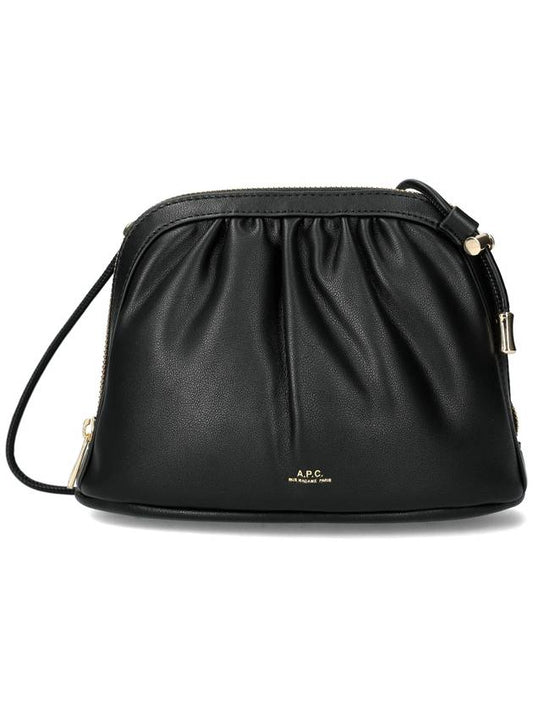 Ninon Drawstring Cross Bag Black - A.P.C. - BALAAN 2