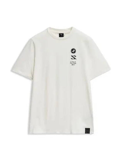 Staples Graphic Short Sleeve T-Shirt White - PUMA - BALAAN 2