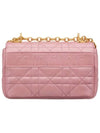 Caro Small Cross Bag Gold Pink - DIOR - BALAAN 3