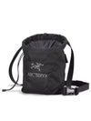 Ion Embroidered Logo Large Chalk Bag Black - ARC'TERYX - BALAAN 1