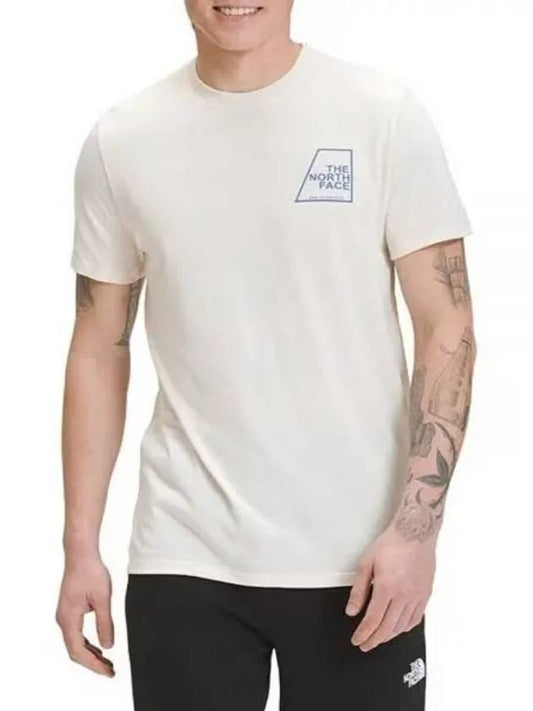 The 23 Men's Logo Mark Tri Blend Short Sleeve T-Shirt NF0A7QI3R8R M SS Mark S TEE - THE NORTH FACE - BALAAN 2