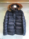 Men s Hooded Down Jacket Navy - MONCLER - BALAAN 3