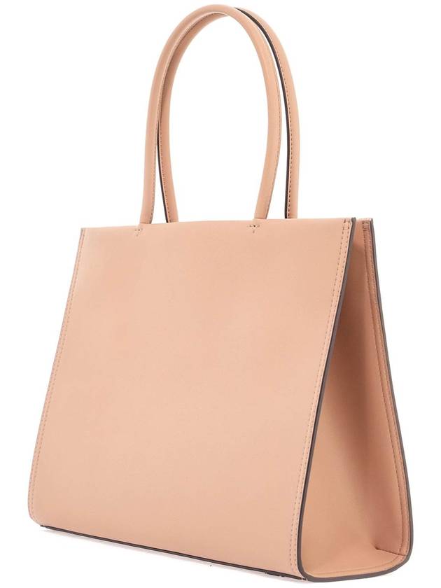 Ella Eco Small Tote Bag Beige - TORY BURCH - BALAAN 3