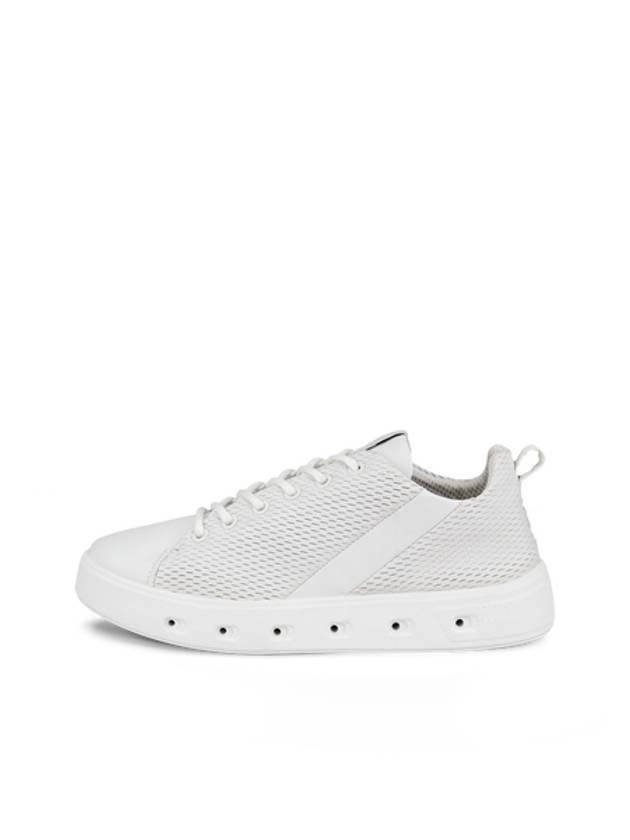 Women's Street 720 Leather Gore-Tex Low Top Sneakers White - ECCO - BALAAN 2