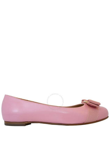 Salvatore Ferragamo Ladies Pink Varina Ballet Flats, Size 6.5 - SALVATORE FERRAGAMO - BALAAN 1