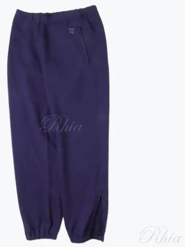 Zipup sweatpants purple MR303 - NEEDLES - BALAAN 1