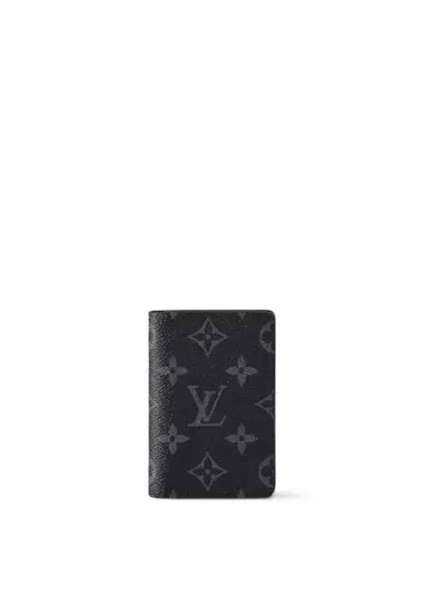 Pocket Organizer Monogram Card Wallet Black - LOUIS VUITTON - BALAAN 2