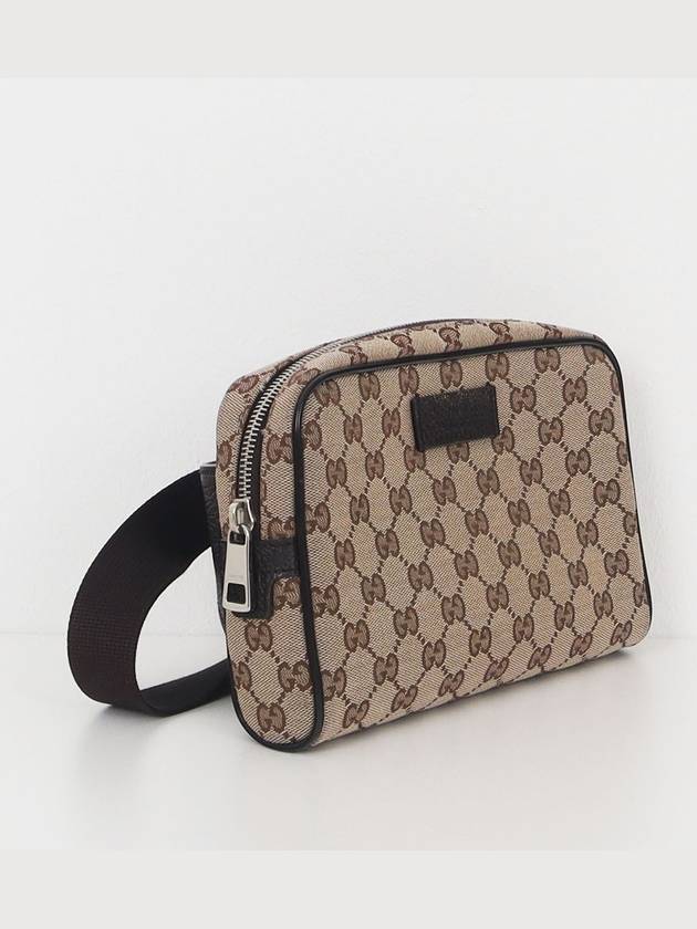 GG Supreme Belt Bag Cross Hip Sack 449174 - GUCCI - BALAAN 4